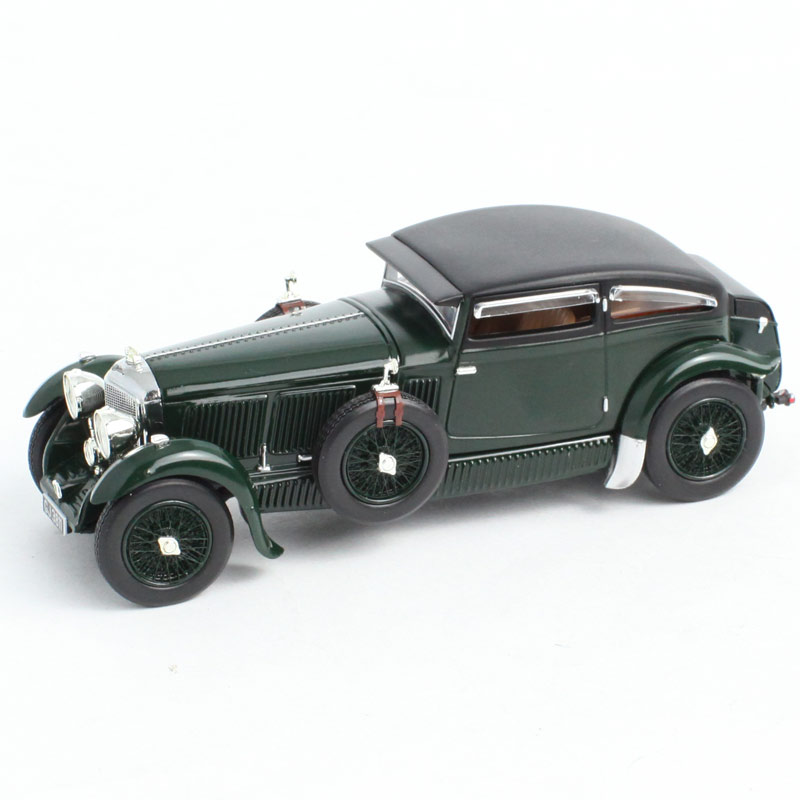 迷你切 1/43宾利 1930  老爷车 合金汽车模型 绿色