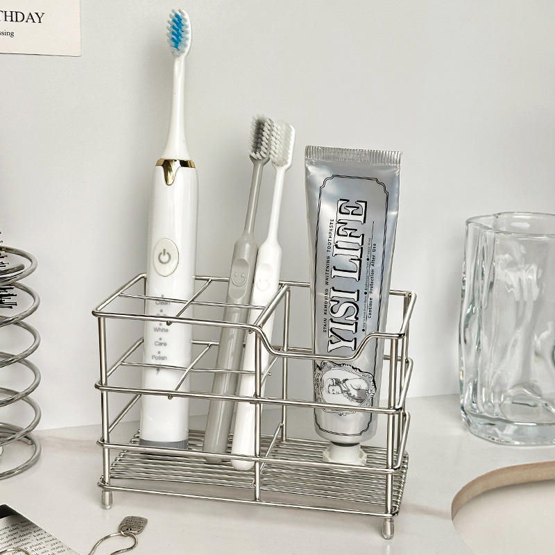 不锈钢牙刷架收纳置物架