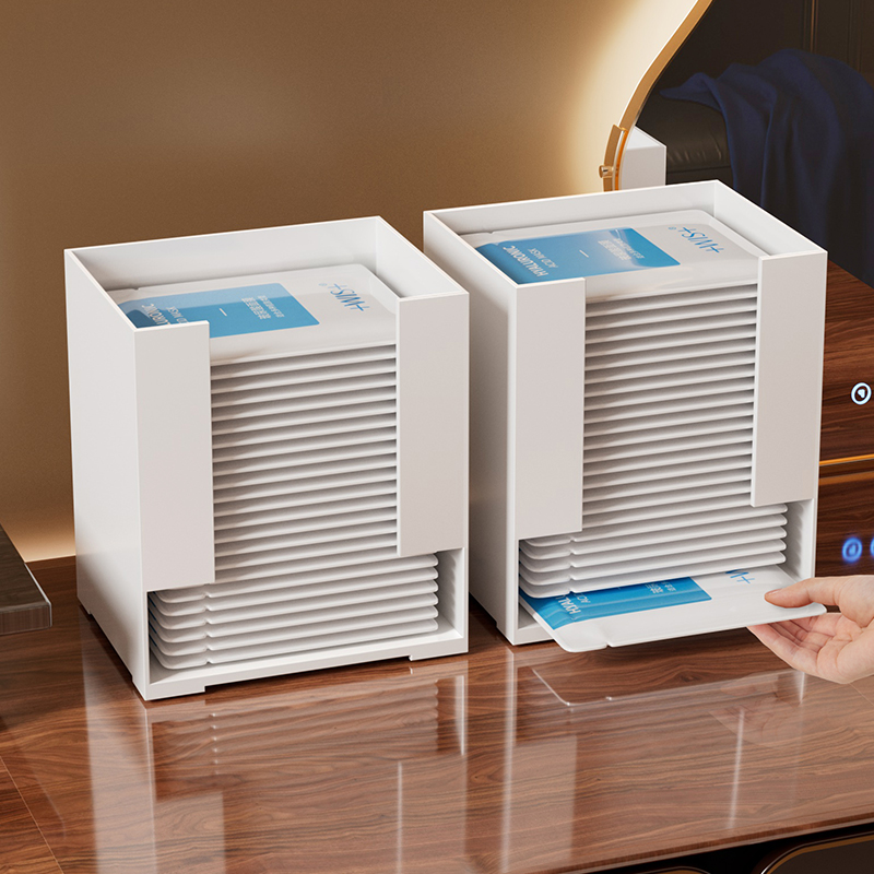 面膜收纳盒可平放抽取