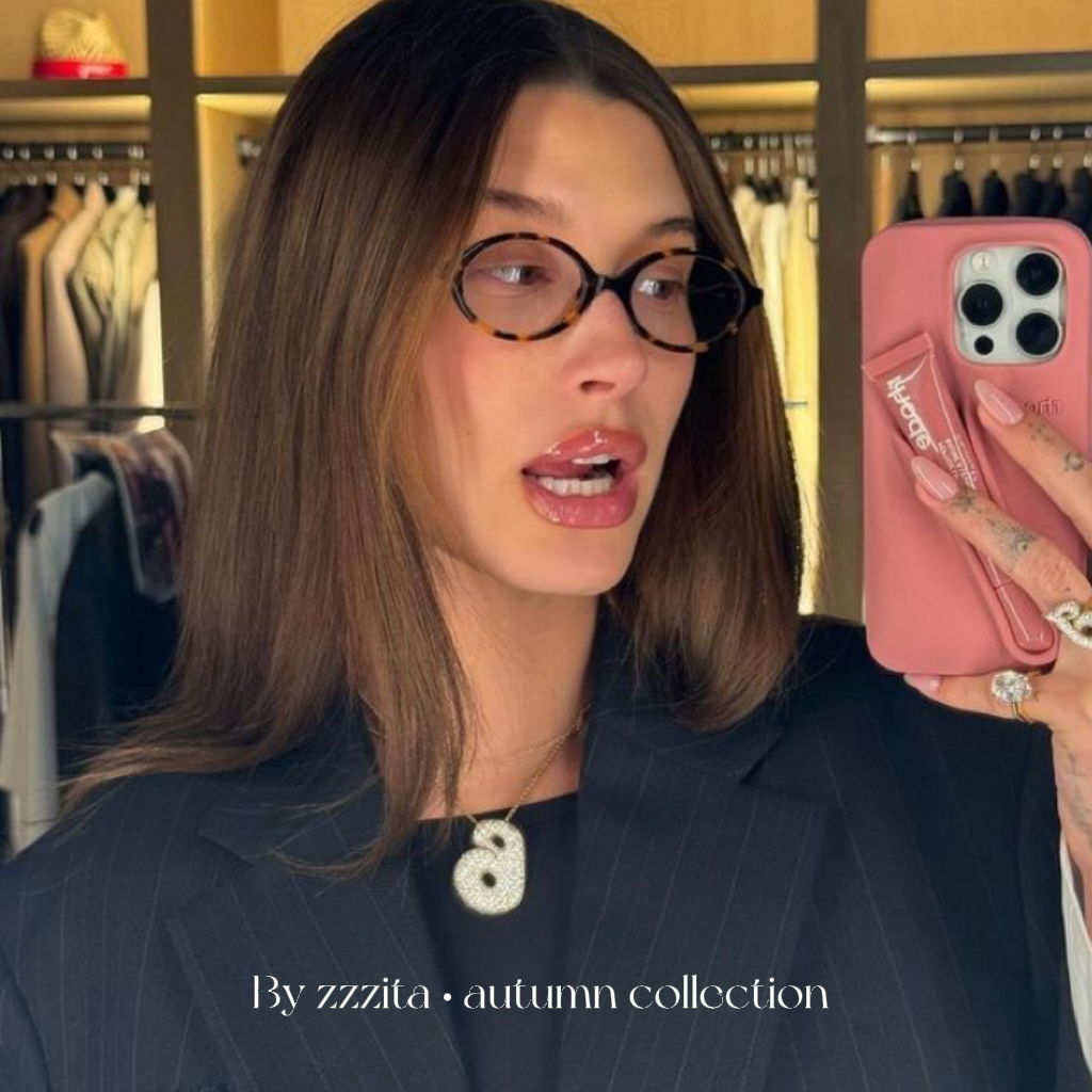 ZZZITA 定制字母～Hailey海狸同款闪钻字母项链ins欧美百搭设计感