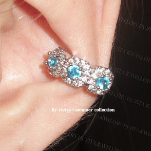 ZZZITA 长中庭密码·Candy Crush～百搭超闪无耳洞闪钻耳骨夹耳夹