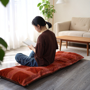 可折叠午休睡觉地垫家用榻榻米软垫子加厚防潮办公室打地铺神器