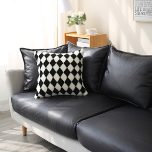 仿皮质沙发套罩定做加厚全包防滑仿真软皮坐垫套轻奢风沙发笠巾