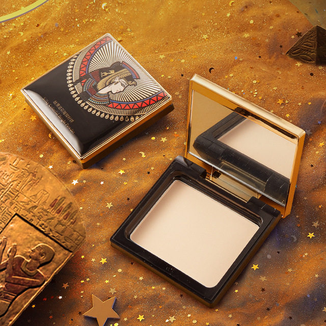 3李佳琦推荐埃及艳后定妆粉饼控油持久定妆干粉女补妆保湿遮瑕蜜粉