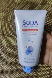 韩国HOLIKA HOLIKA  soda矿物苏打毛孔深层清洁洗面奶 去油去痘