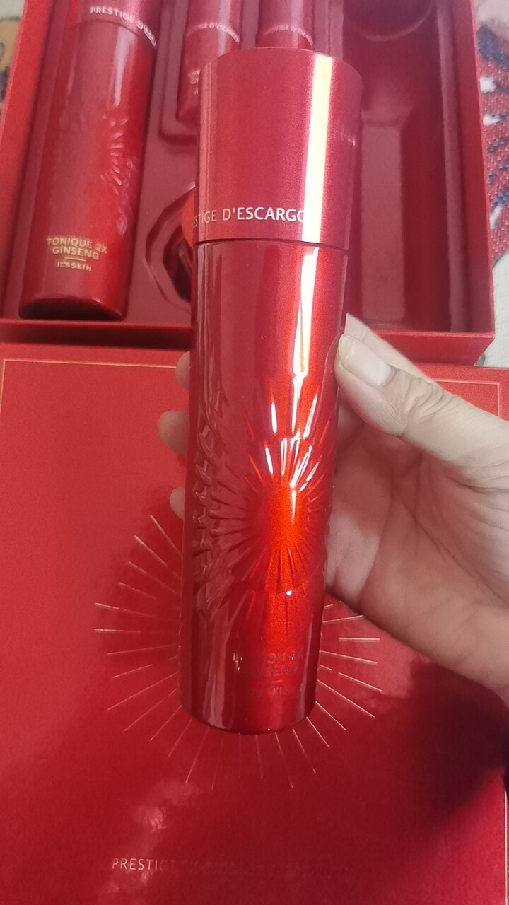 It&rsquo;s skin伊思红参蜗牛再生修复乳液140ml 修复去痘印收缩毛孔