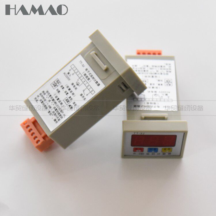 断布机电子式延时计数器 TT-3J液晶厚料裁断专用 R-9秒延时计数器