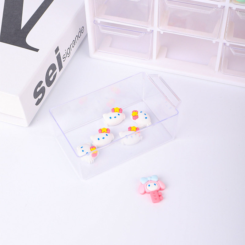 儿童diy奶油胶制作九宫格收纳盒抽屉式桌面文具饰品整理收纳储物,收纳整理,茶具收纳盒,淘宝优惠券,粉丝福利购,淘宝优惠卷