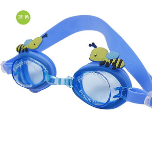 时尚 夏季 儿童游泳镜 男女可用可爱卡通造型儿童防雾泳镜厂家