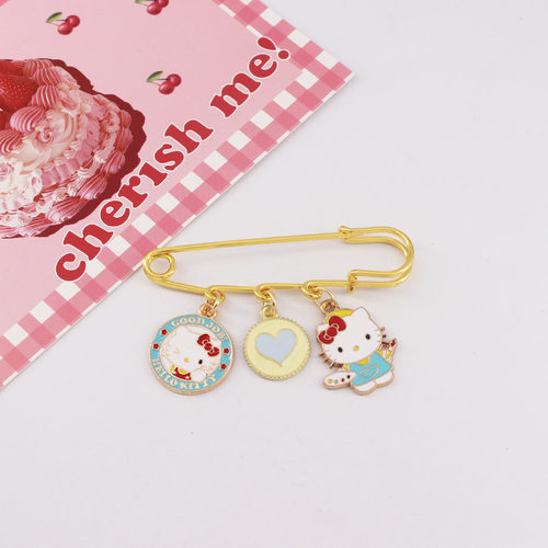 卡通可爱日系HelloKT猫胸