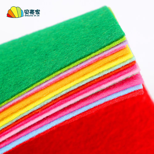 彩色不织布手工diy布料幼