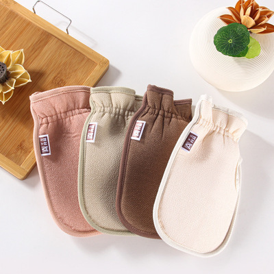 新款搓澡巾强力搓泥去污神器加厚双面成人男女洗澡家用搓背手套