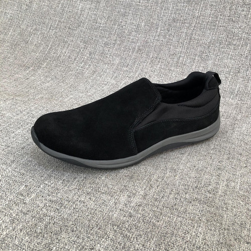 外贸真皮平跟套脚圆头单鞋大码女鞋牛皮休闲鞋 Q5765瑕疵捡漏