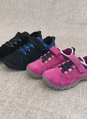 外贸中大童男女童真皮休闲魔术贴耐磨运动鞋亲子款脚感巨好F3475