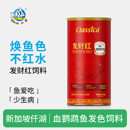 仟湖发财鱼慈鲷不浑水血鹦鹉