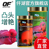 Qian Hu Longevity god Red Swiss Headshot Ocean fish feed Dedicated small-scale Tropical Fish High protein Fish Food Fish grain