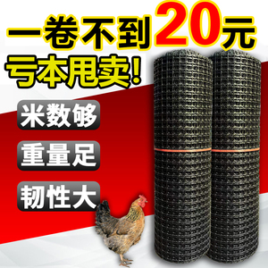 养鸡围栏网塑料网格防护隔离养殖圈地菜园果园玉米大棚防鸟漏粪网