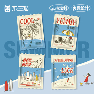 【不二猫】食品级一次性手套独立包装加厚耐用外卖餐饮商用定制