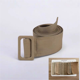 卡其色风衣腰带绑带装 大衣长系带收腰配件 饰棉质面料简约百搭女款