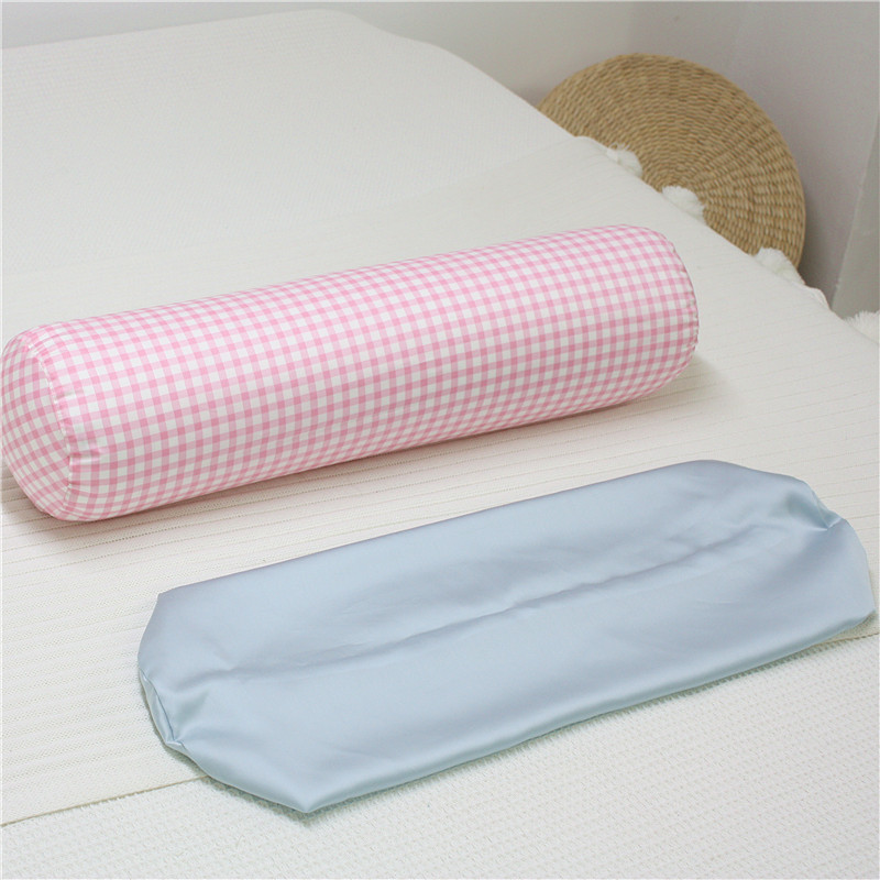 A类夏季丝滑亲肤长绒棉枕套全棉抱枕套纯棉外套糖果套圆柱形套子