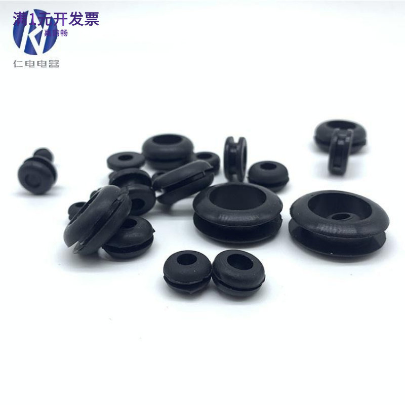 防尘防水双面硅胶护线圈耐高温橡