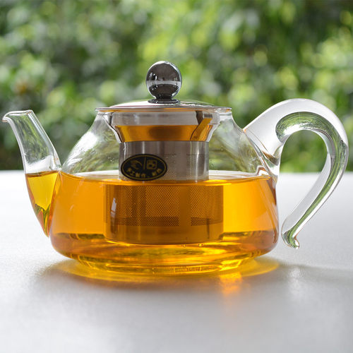 雅风大小不锈钢过滤玻璃泡茶壶