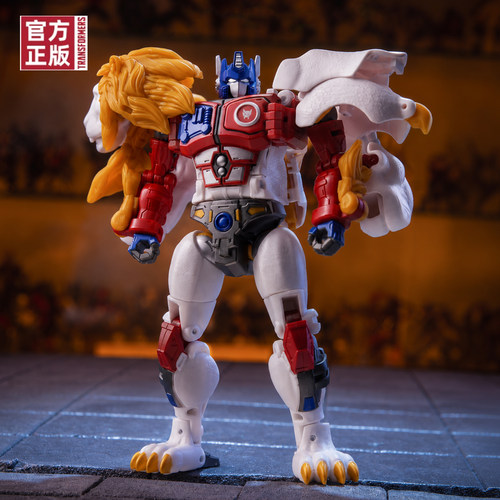 bw猛兽侠白狮擎天柱变形金刚玩具