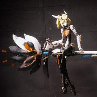 带特典京东当天发 和模线星花百合拼装玩具模型萝莎计划机娘高达