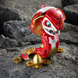 黑苹果小蛇papa变形玩具原子盒十二生肖精灵球男孩金刚 当天发货