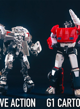 现货 横炮变形玩具g1红色风暴dx9领袖之证汽车人手办男孩礼物金刚