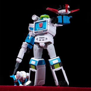 山姆同款 镜像声波变形金刚玩具模型g1领袖之证霸天虎男孩礼物