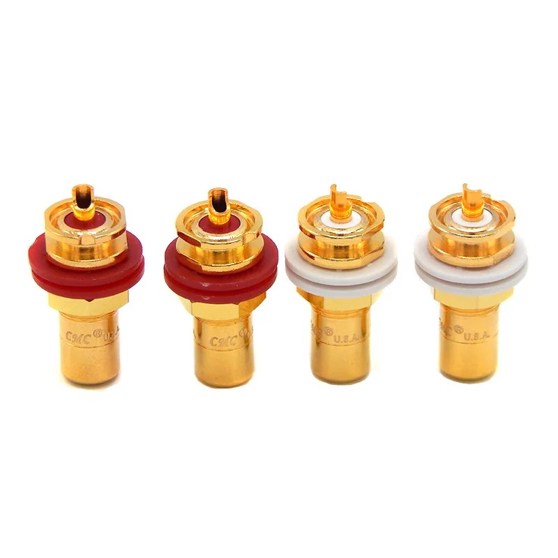 美国CMC816-U纯铜镀金RCA升级