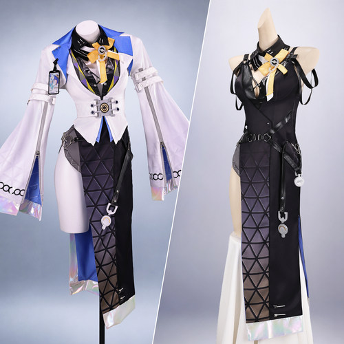 白鹿团子洛瑟菈Cos服鸣潮洛瑟菈cosplay二次元扮演服
