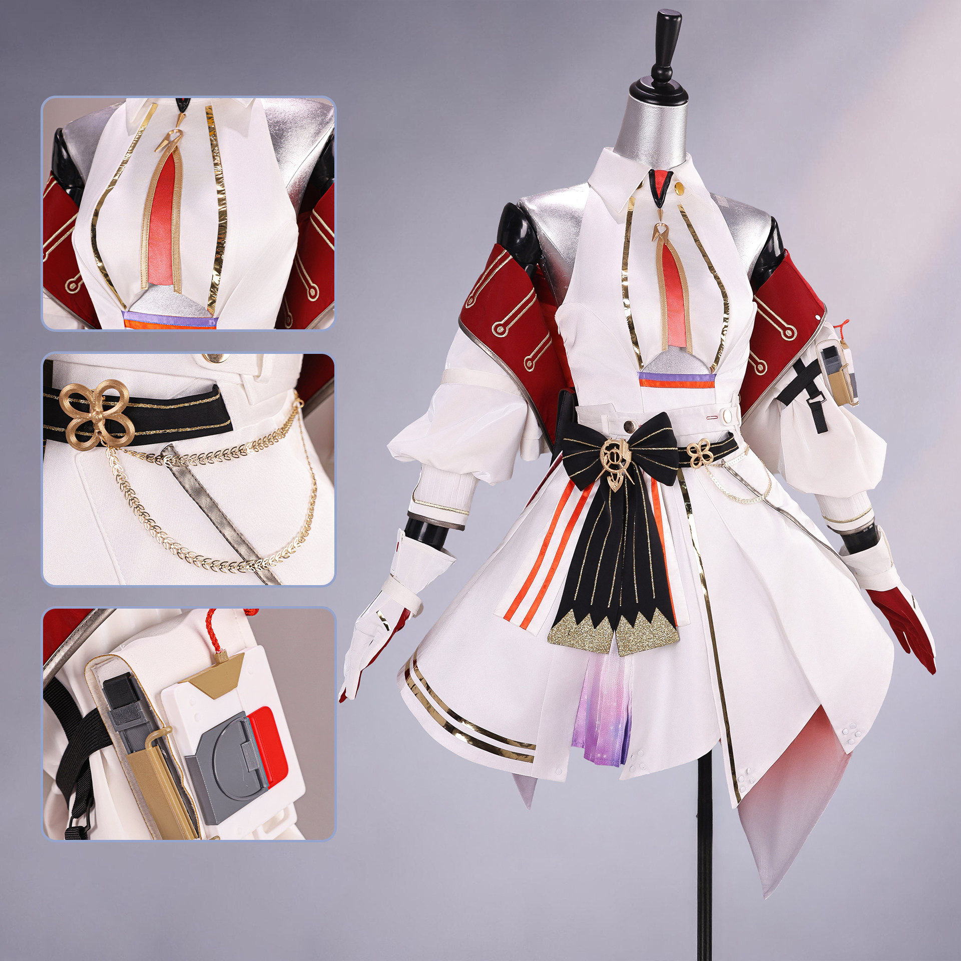 白鹿团子千咲cos服鸣潮演唱会千咲cosplay二次元扮演服