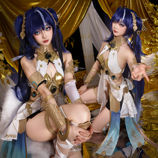 白鹿团子尤诺cos服鸣潮尤诺cosplay二次元角色扮演服尤诺cosplay