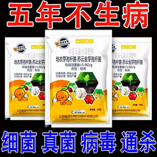 番茄辣椒黄瓜茄子豆角病菌全灭疾病清叶斑病枯萎根腐病黄叶茵立清