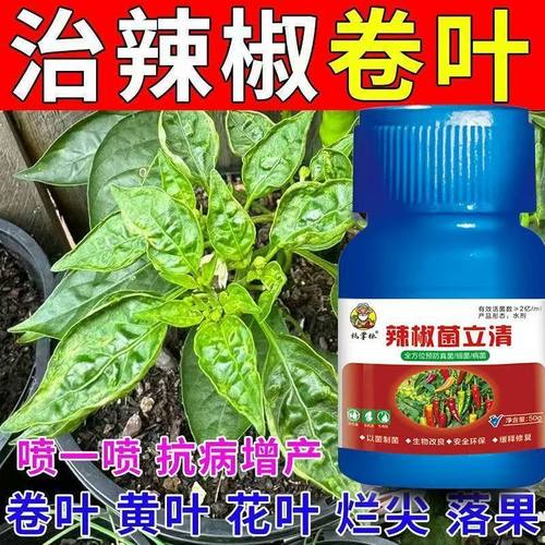 辣椒死苗烂根复活灵辣椒黄叶卷叶烂尖落花落果根腐急救辣椒专用肥