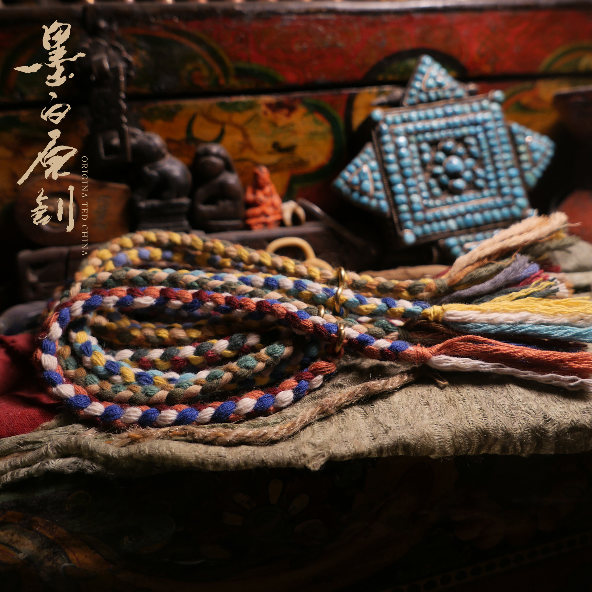 纯手工编制幸运手绳手串