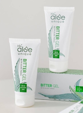 加强版惟荟苦芦荟凝胶芦荟胶精华版修护南非aloe gel50毫升
