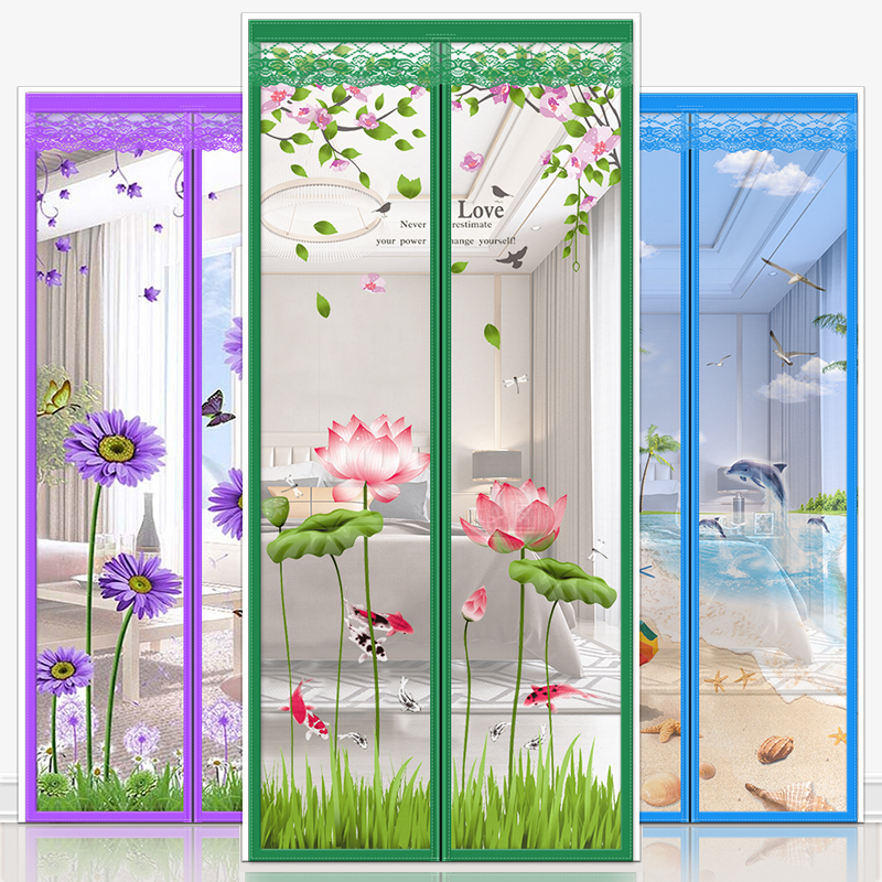 魔術貼防蚊門簾加密磁塊磁鐵