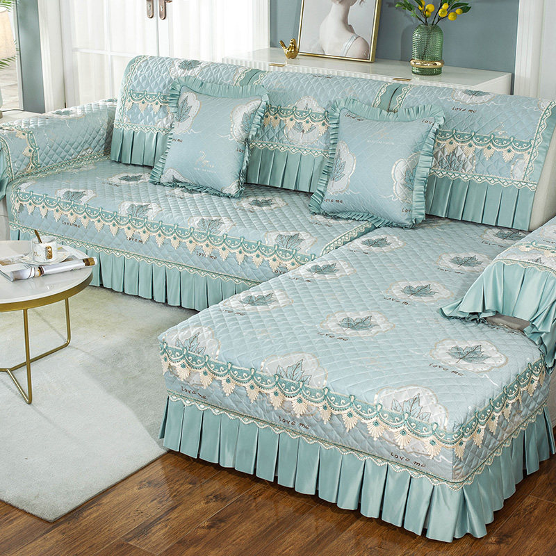 沙发套罩欧式全包万能套四季通用贵妃u形l型定制2021年新款沙发垫