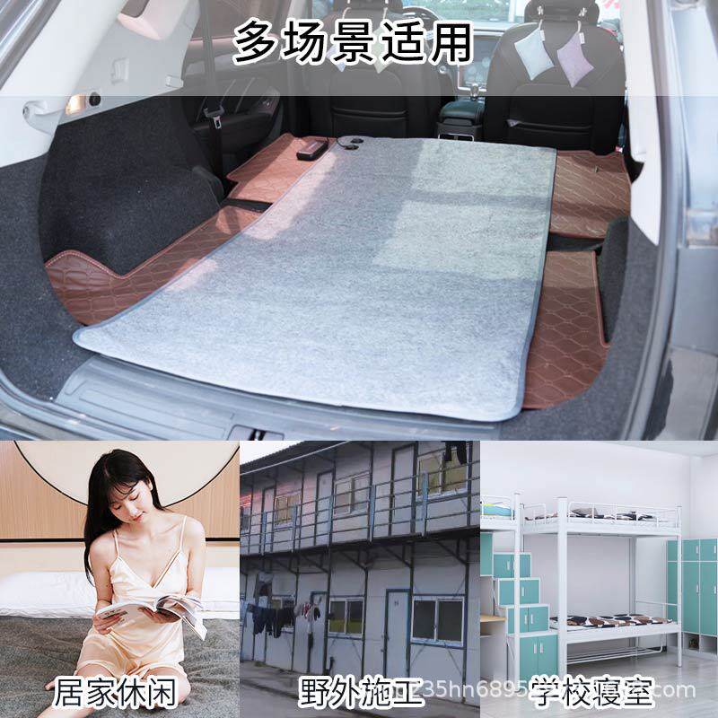 白名单货盘跨境USB电热毯单人双人充电宝车载5V宿舍工地加热毯