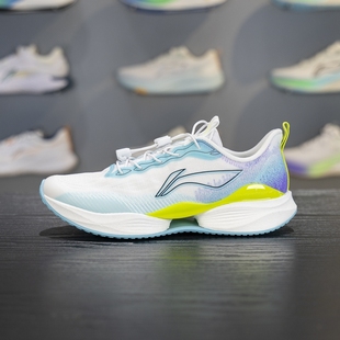 李寧男女大童超輕22跑鞋 新款 反光輕量高回彈運動鞋 YKFV092 25秋季