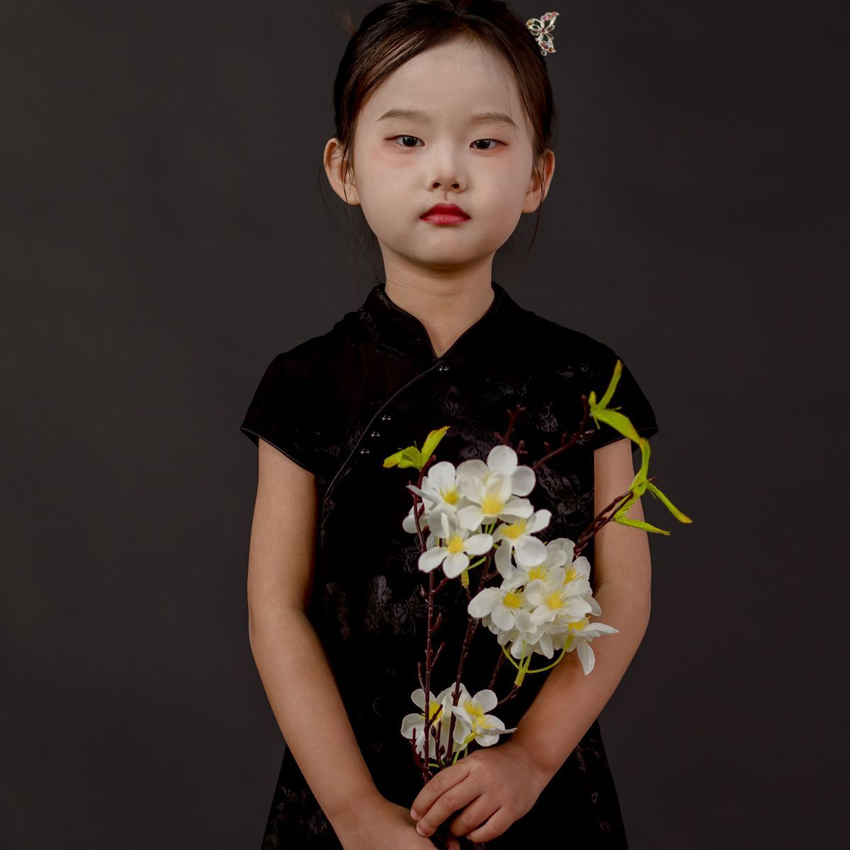 儿童旗袍六一新款夏季中国复古中式宝宝女童连衣裙改良国潮旗袍裙