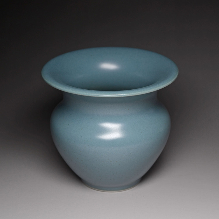 景德镇茶渣斗小水盂茶洗陶瓷茶道零配仿古瓷器大明万历/嘉靖年制