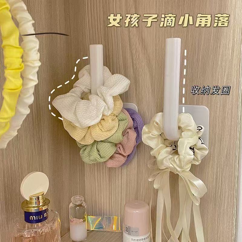 家用发圈收纳层架免打孔图片