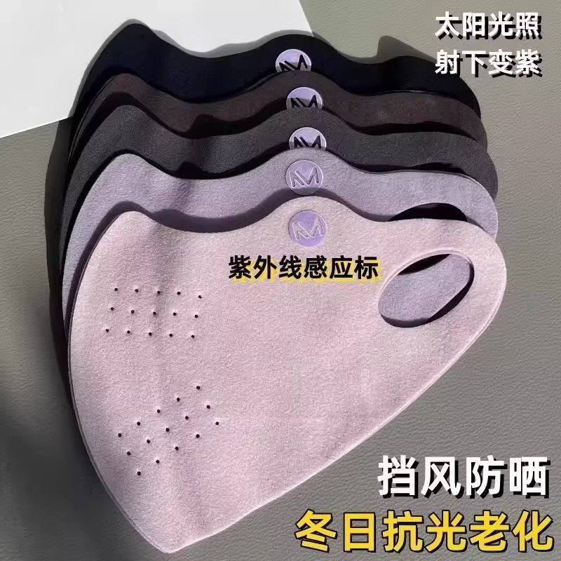 冬季高颜值保暖口罩女2025新款加厚户外骑行脸罩滑雪防风防寒面罩