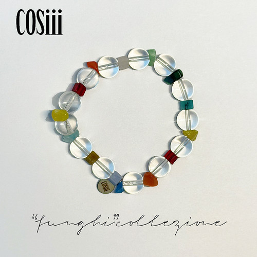 COSiii原创天然白水晶手串