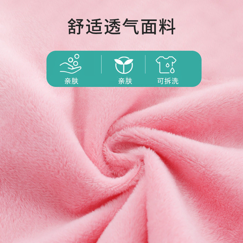 儿童u型枕卡通充气颈枕学生午睡