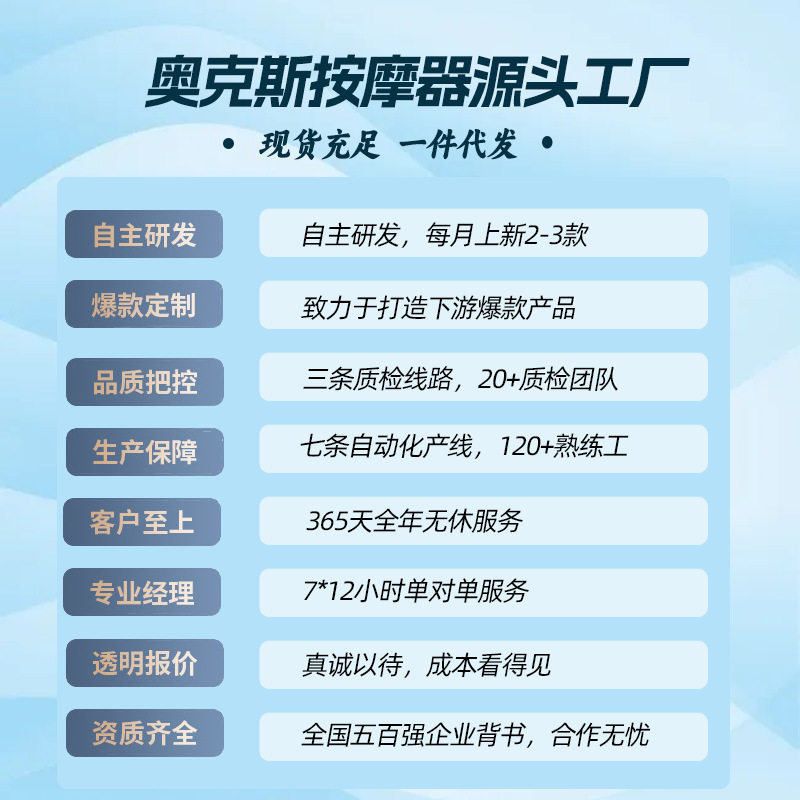 奥克斯颈椎按摩器按摩枕背部颈部腰部背部家用全身脖子揉捏按摩仪